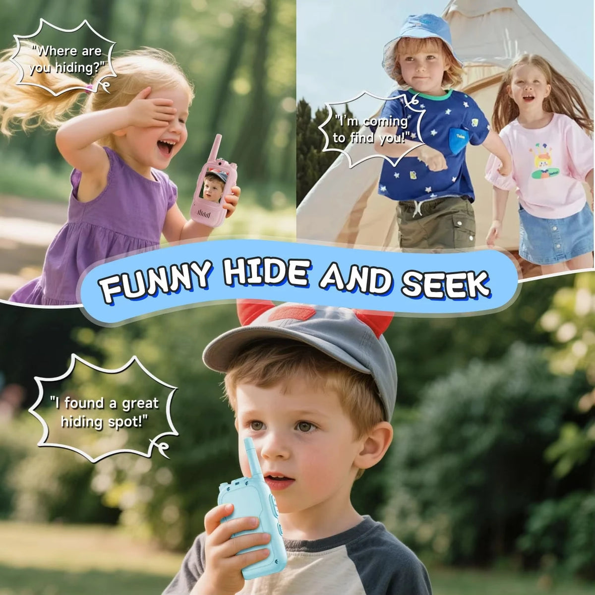 Talkio™ Kids Walkie Talkies